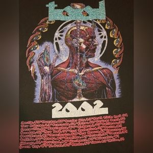 Vintage rare 2002 Tool tour shirt